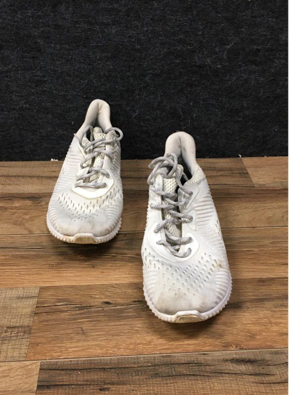 Adidas AlphaBOUNCE EM Chalk White Running Shoes Women's Size 6.5