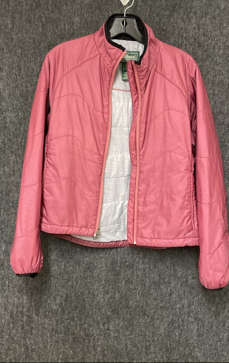 L.L. Bean Women's Pink Insulated Puffer Jacket Sz S