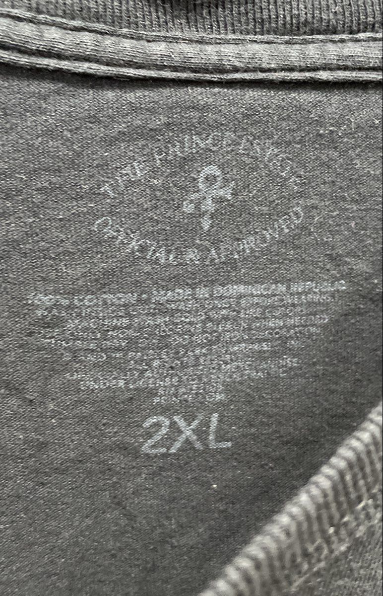 Prince Purple Rain Prince and the Revolution T-Shirt Reprint Official Sz 2XL