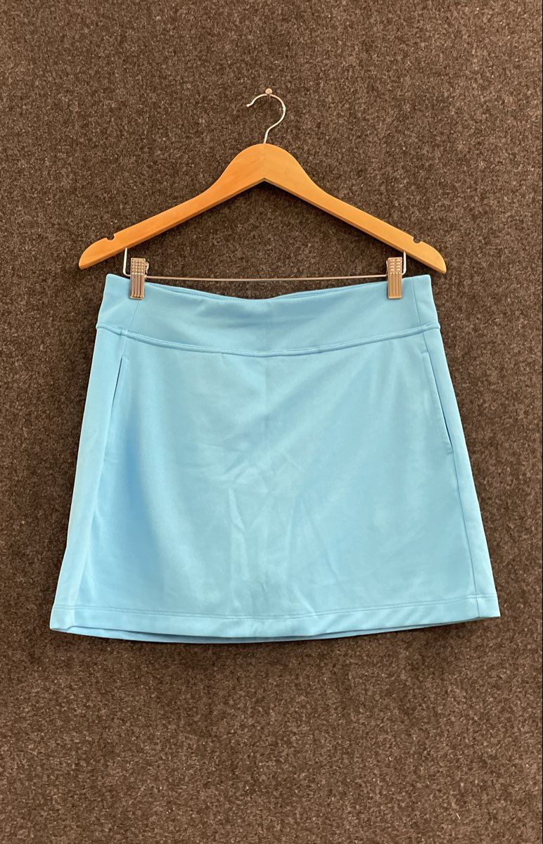 PGA Tour Women's Teal Airflux Performance Golf Skirt Size M