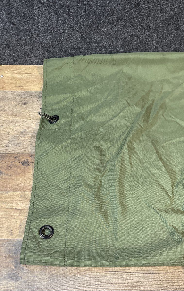 Vintage US Military OD Green Canvas Sea Bag Duffel Bag Backpack Straps