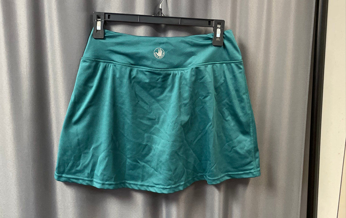 Body Glove Women's Jade Skort Teal Green Athletic Tennis Golf Pockets Sz M