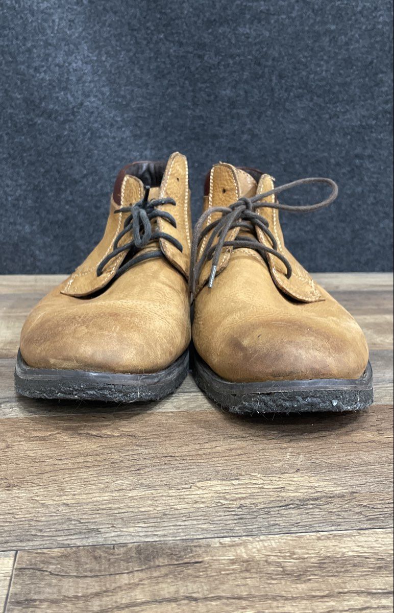 Johnston & Murphy Tan Leather Chukka Desert Boots Men's Size 10.5 M