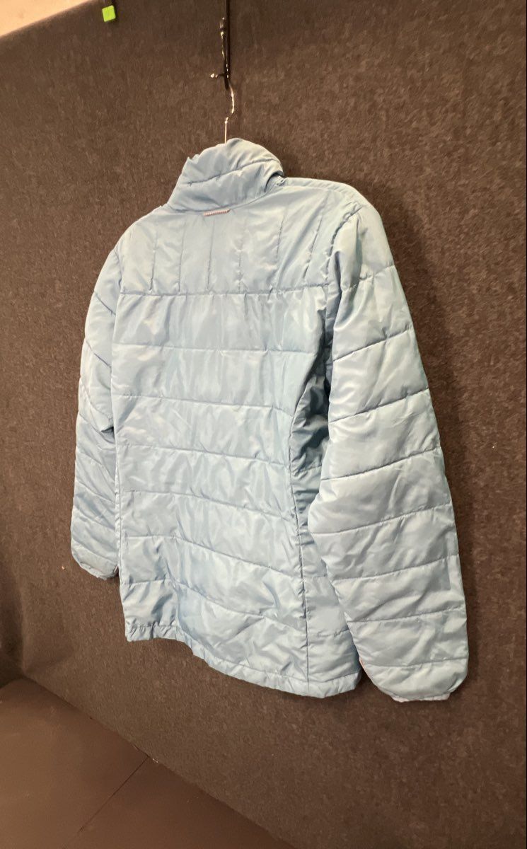 Columbia Women's Light Blue Omni-Heat Interchange Puffer Insulated Jacket Sz M