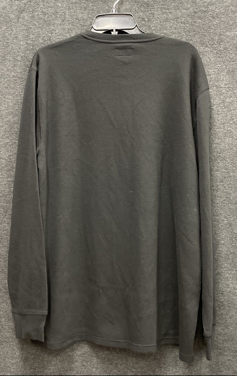 Polo Ralph Lauren Men's Black Waffle Knit Thermal Sleepwear Shirt Sz 2XL