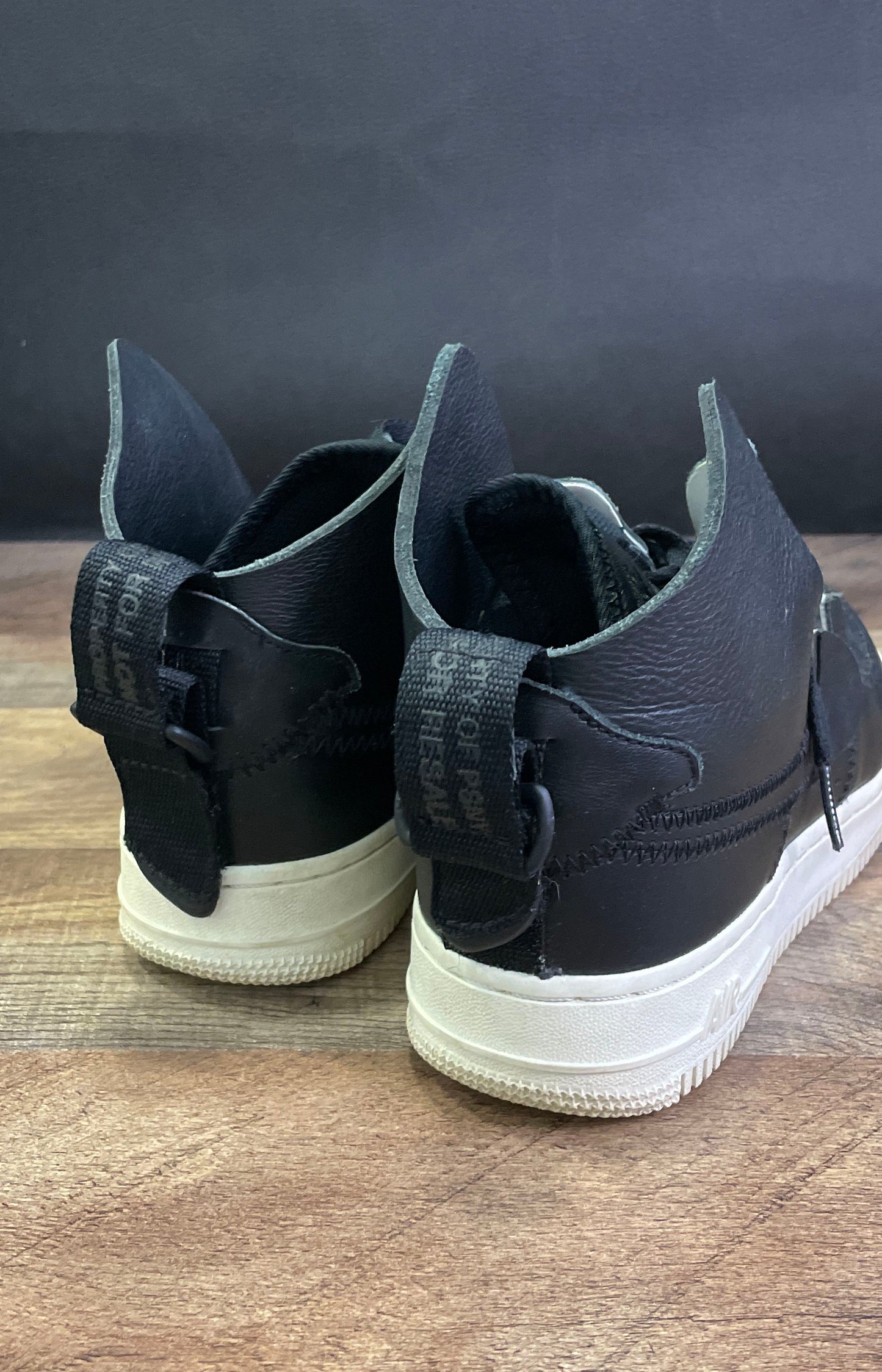 Nike Air Force 1 High PSNY Black White Size 5.5