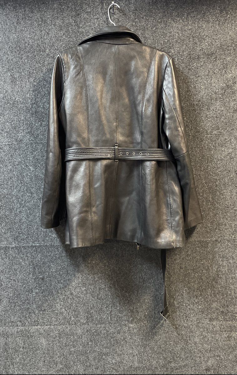 Wilsons Leather Women's Black Thinsulate Insulated Belted Coat Jacket Sz M
