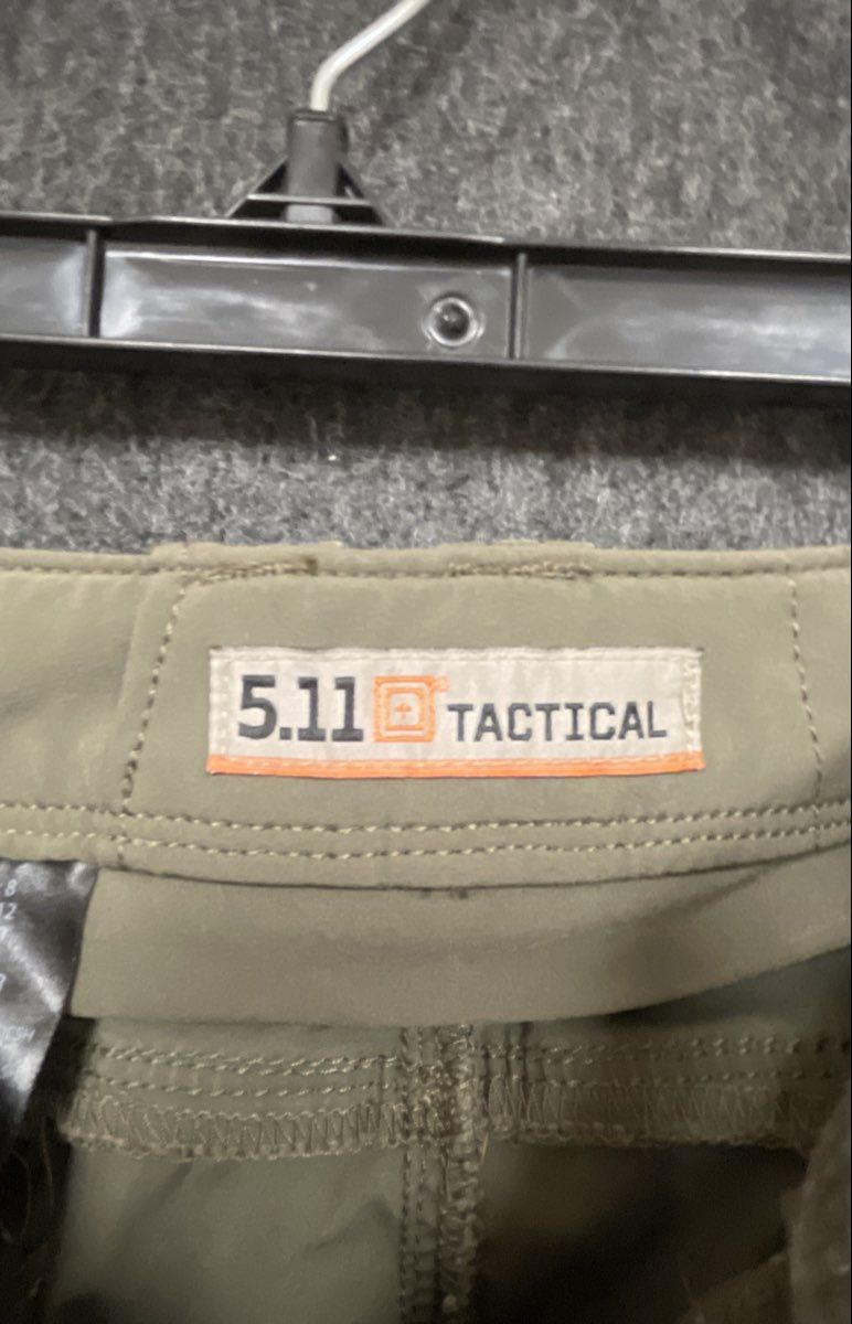 5.11 Tactical Women's Olive Green Tactical Cargo Work Pants Sz 8 Regular