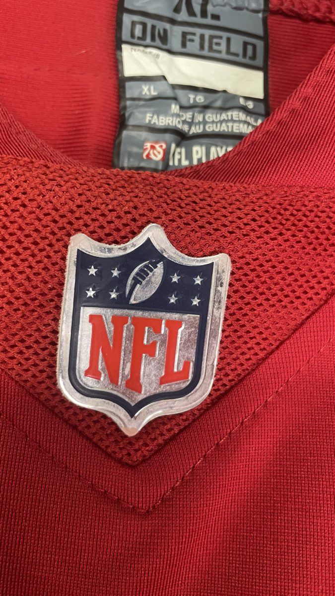 Nike Men's New England Patriots Mac Jones #10 Jersey Red NFL On Field Sz XL