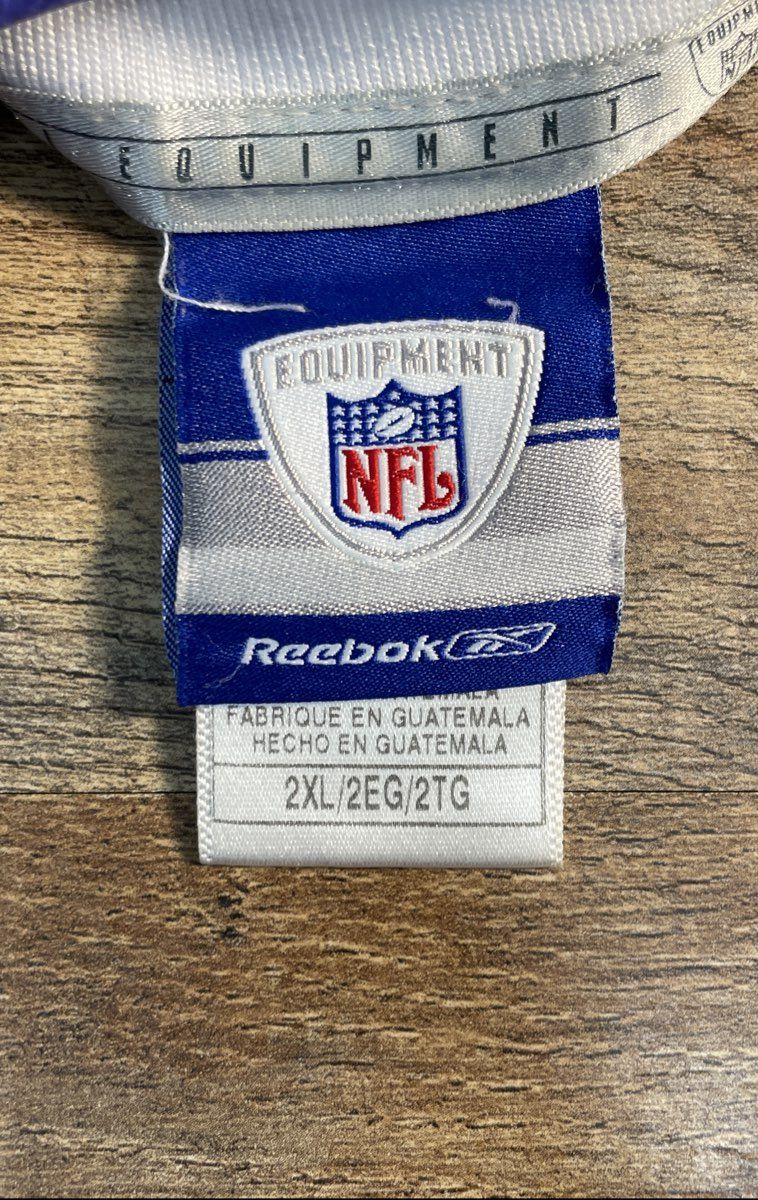 Vintage 2000s Reebok NFL Colts Marvin Harrison White Mesh Jersey Sz XXL