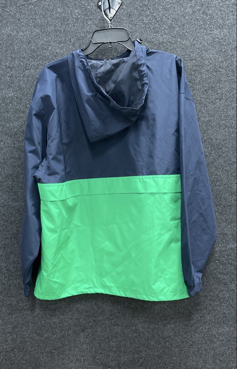 Champion Men's Notre Dame Fighting Irish 1/4 Zip Navy Green Jacket XL