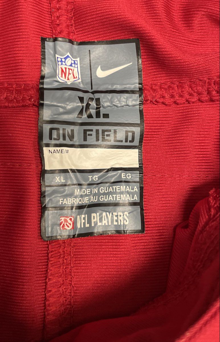 Nike Men's New England Patriots Mac Jones #10 Red NFL Football Jersey Size XL
