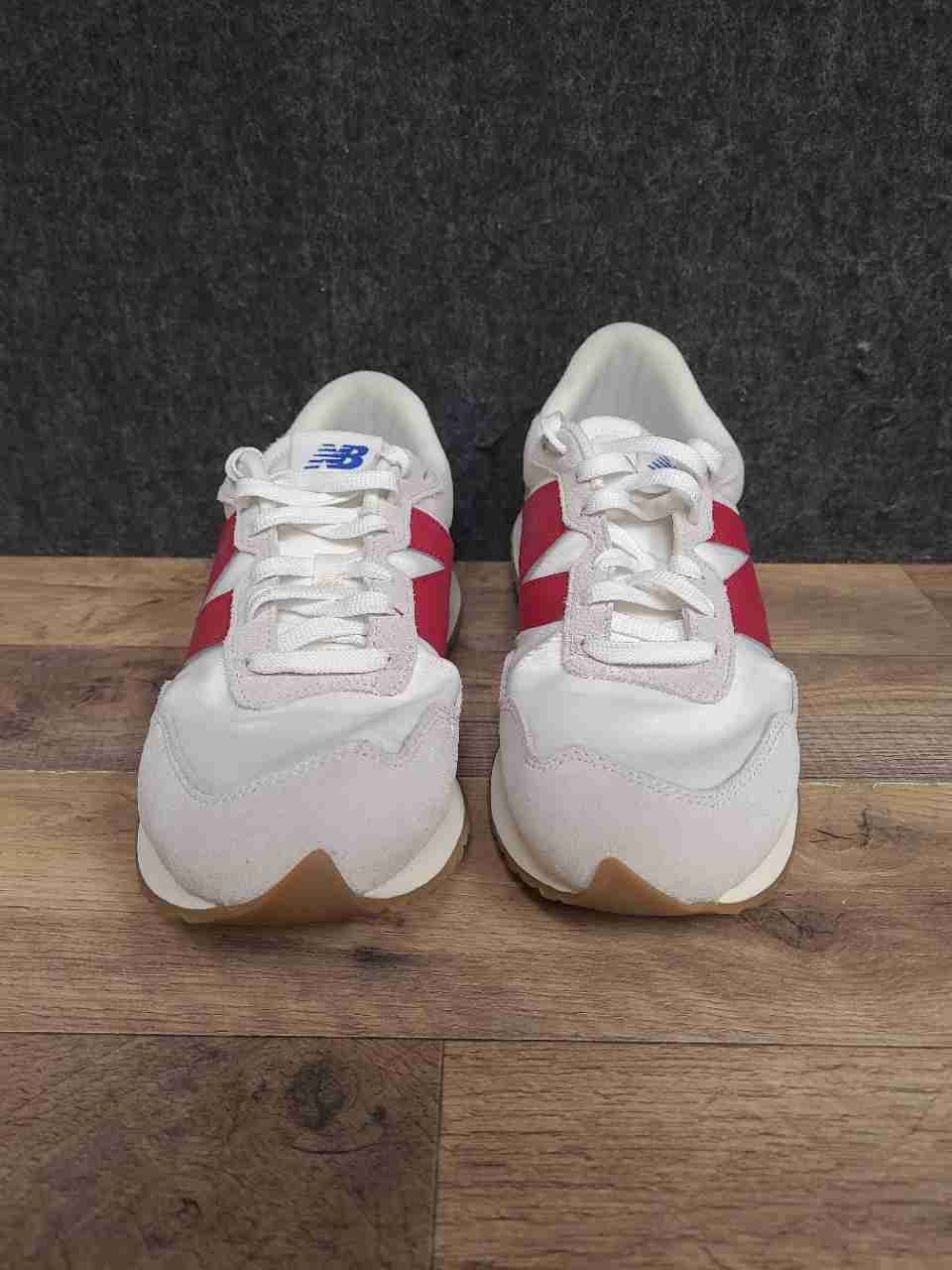 New Balance 237 White Red Gum Men's Lifestyle Sneakers MS237RG Size 11