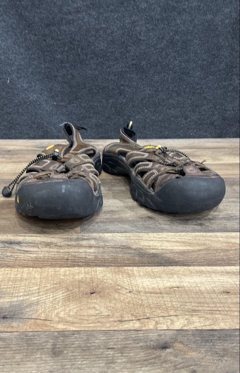 Keen Newport Brown Leather Fisherman Outdoor Hiking Sandals Mens Size 13