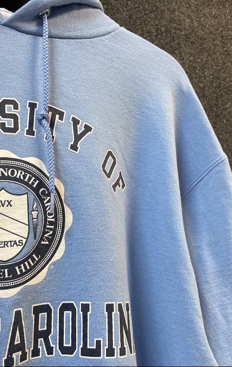 Champion Men's University of North Carolina UNC Blue Pullover Hoodie Size Large