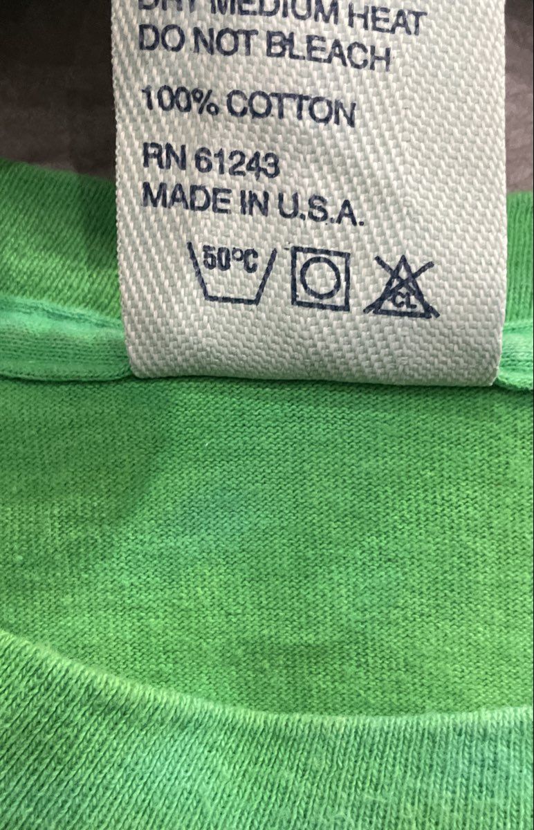 Vintage 90s Alore Men's Joe's Crab Shack Green Blue Tie Dye T Shirt XL USA