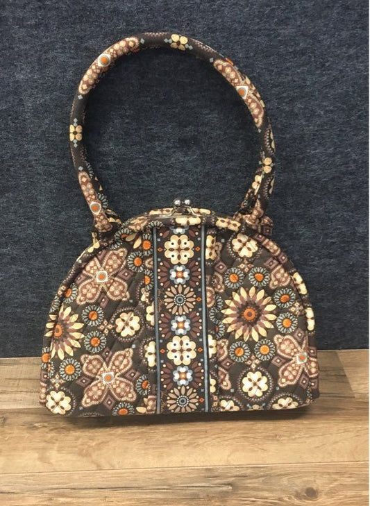 Vera Bradley Caramel Top Handle Bag