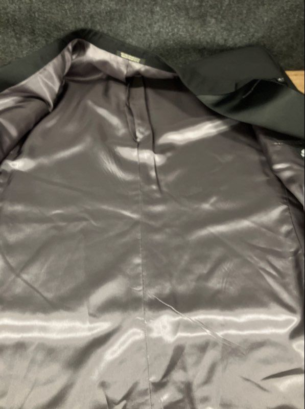 Stafford Men's Black Wool 1-Button Formal Tuxedo Jacket Dinner Coat NWT Sz 50R