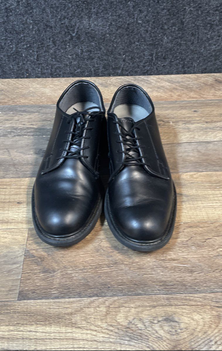 Capps Airlite Uniform Footwear 90268 Black Leather Dress Shoes Size 7.5 D