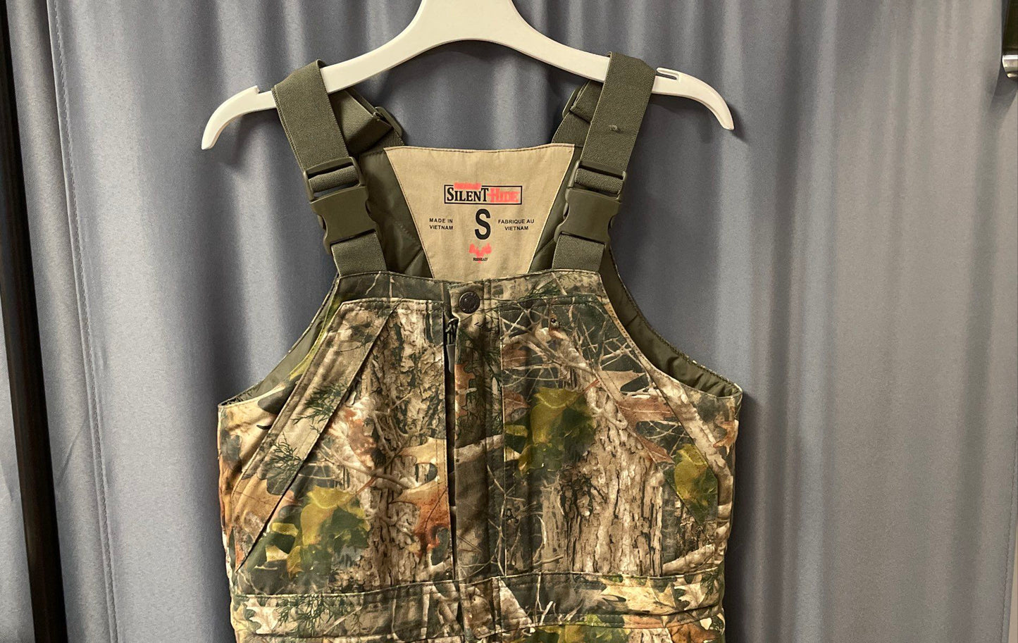 RedHead Men's Silent Hide TrueTimber Camo Hunting Bib Overalls S