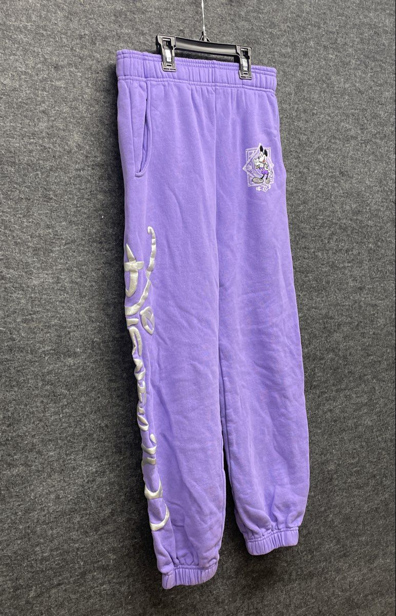 Disney 100 Years of Wonder Hoodie and Sweatpants Set Purple Size Small Mickey