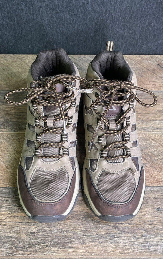 Avalanche Gear Brown Tan Hiking Boots Shoes Mid Top Men's Size 7.5