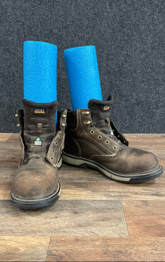 Ariat Rebar Lift Waterproof Composite Toe Brown Work Boots Women's Size 8.5B