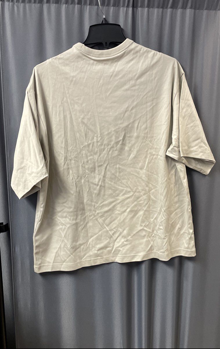 Adidas Men's Loose Fit T-Shirt Beige Wonder Alumina Short Sleeve NWT Sz M