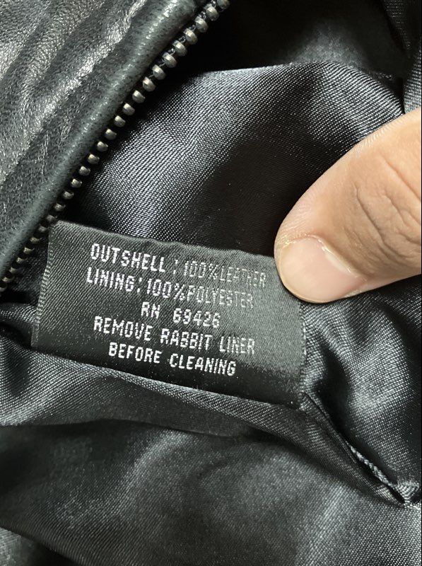 Wilsons Leather Pelle Studio Women's Black Leather Full Zip Jacket Sz M