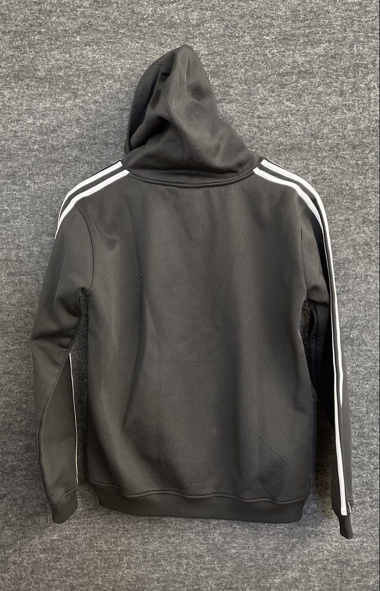 Adidas Youth Boys Los Angeles Lakers Hoodie Black 3-Stripe Pullover Size XL 18