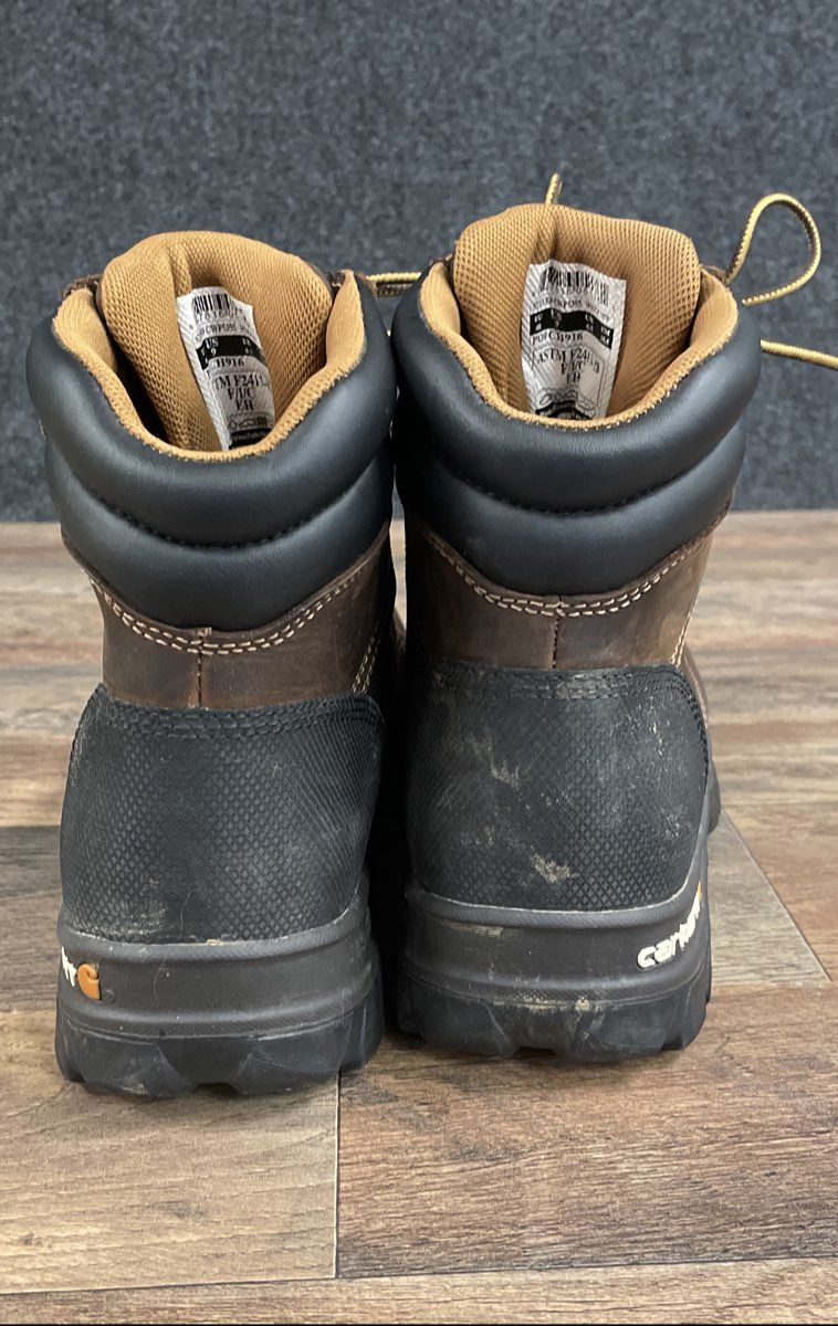 Carhartt Ground Force 6" Composite Toe Dark Brown Work Boots Women's Size 9