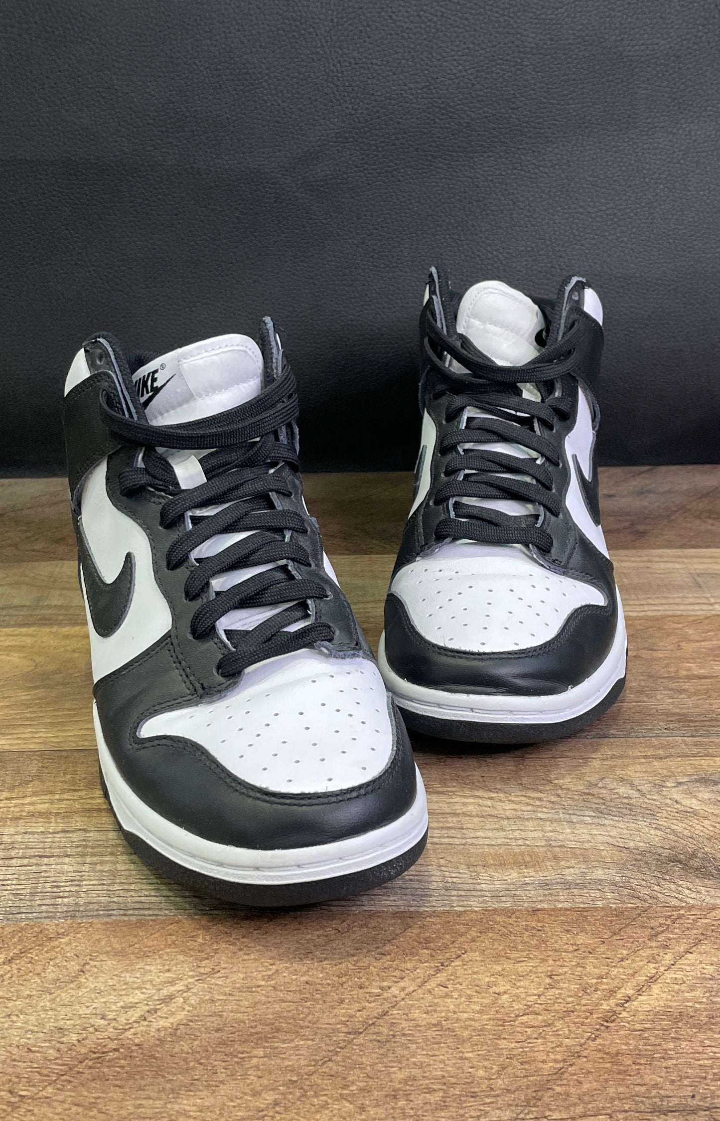 Nike Dunk High Retro Panda White/Black Sneakers Size 7.5