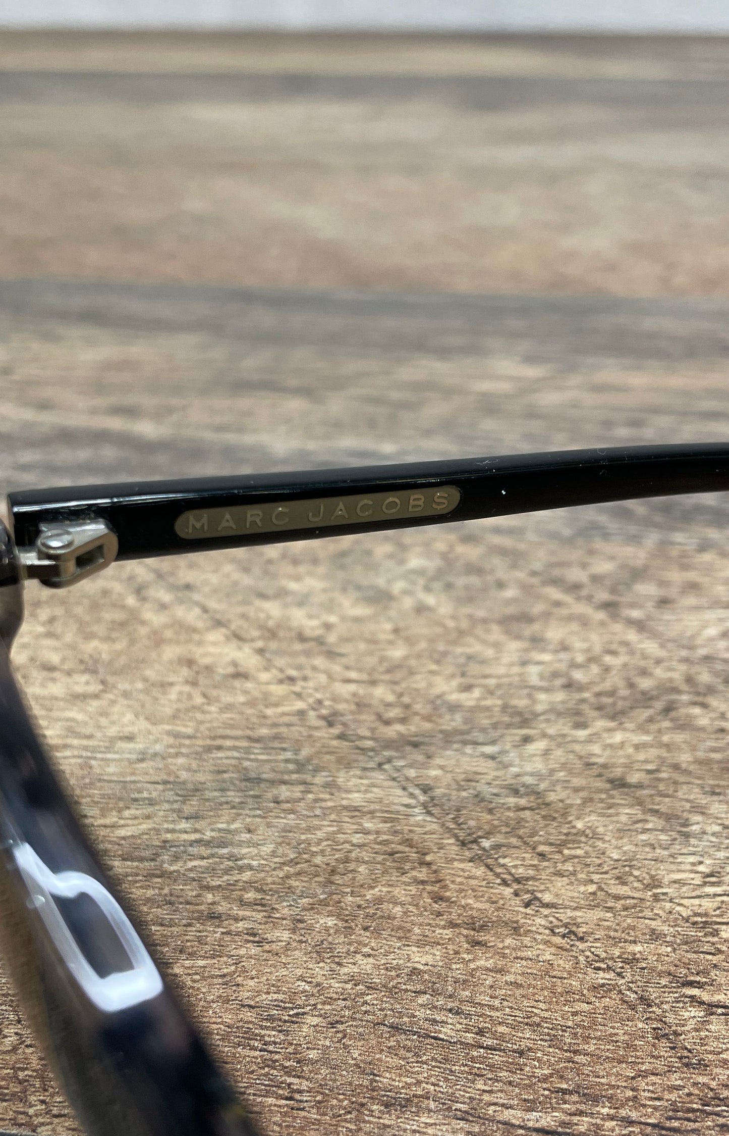 Marc Jacobs Women's MJ 357/S Sunglasses Black Gray Marble Gradient COA Sz 54