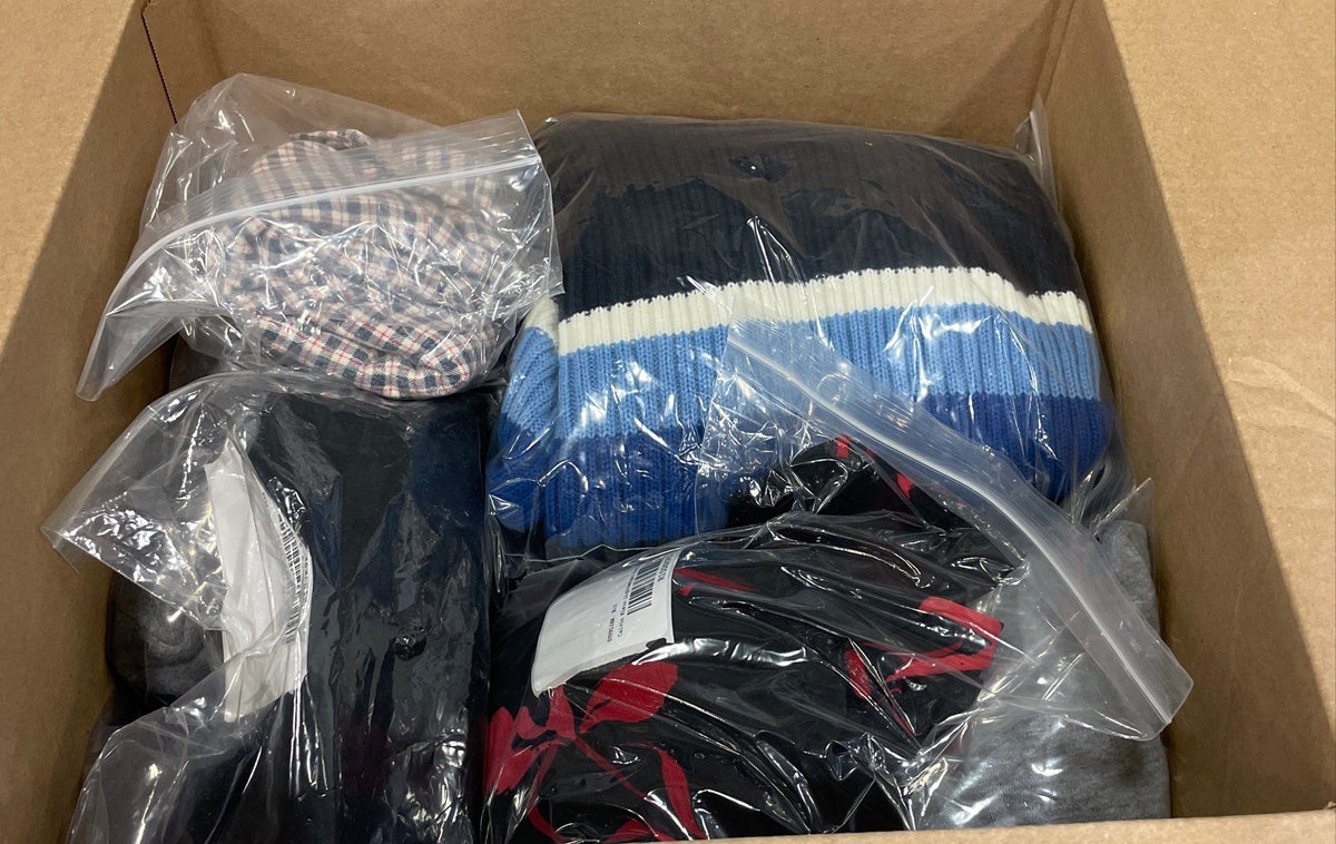 Resellers Bulk Lot Assorted Clothing Calvin Klein Talbots LL Bean Mix 18lb