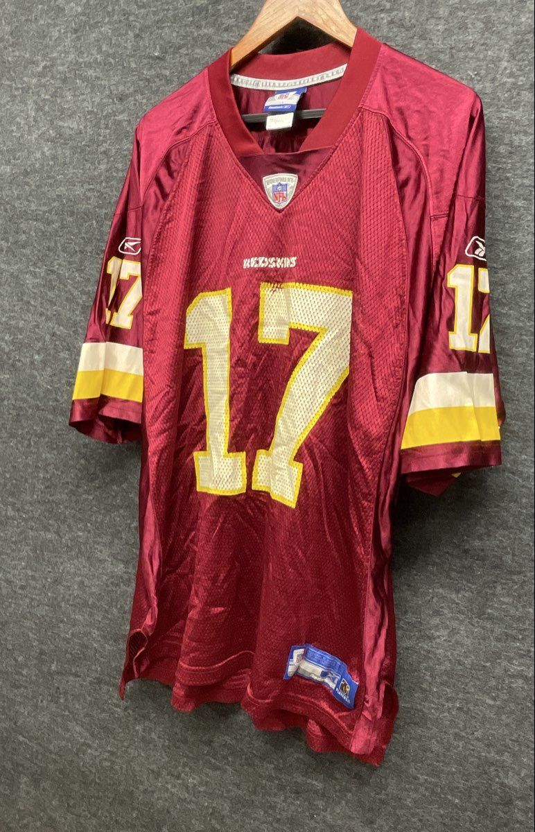 Vintage 2000s Reebok Washington Redskins Jason Campbell NFL Jersey Sz XL