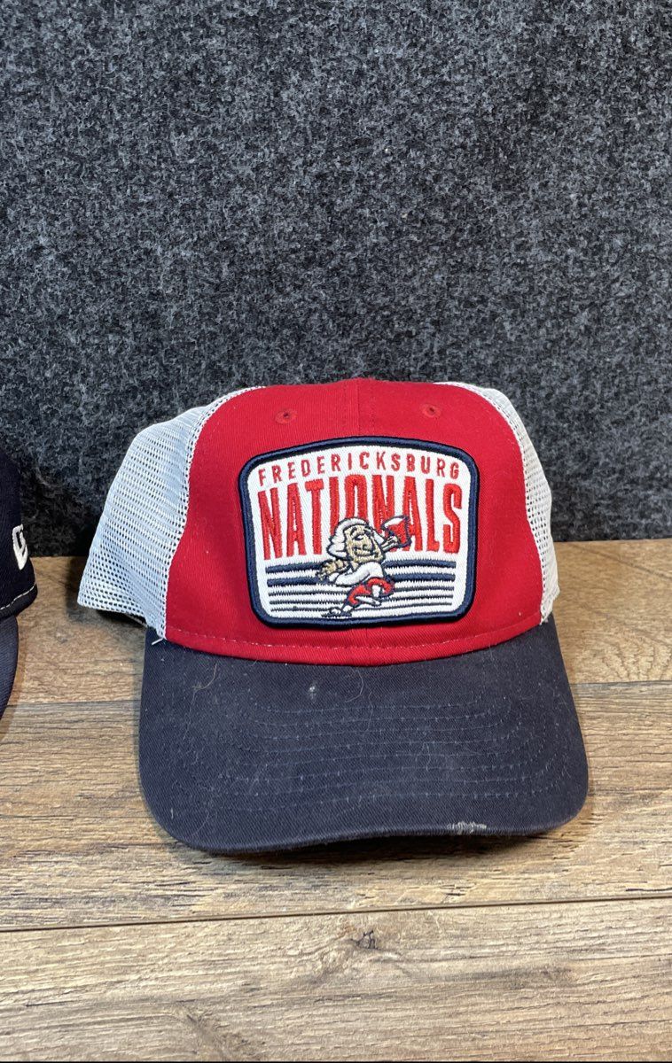 Baseball Hat Lot MLB MiLB Angels Mets Fredericksburg Nationals 4 Caps