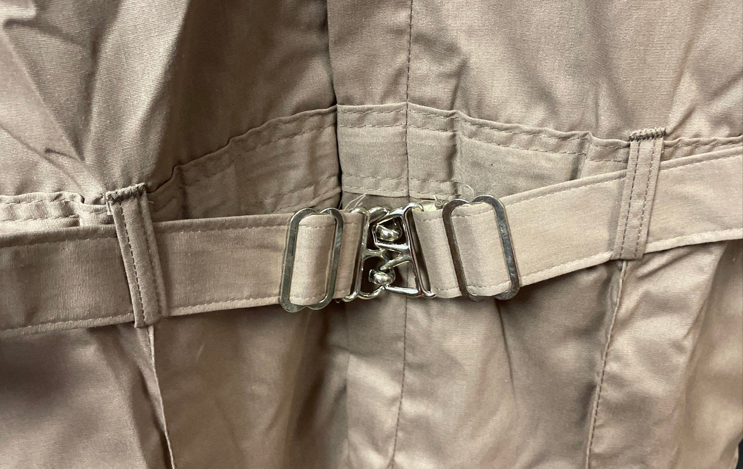 Vintage 90s Walls Men's Brown Short Sleeve Belted Coveralls Jumpsuit Sz 48 R NWT