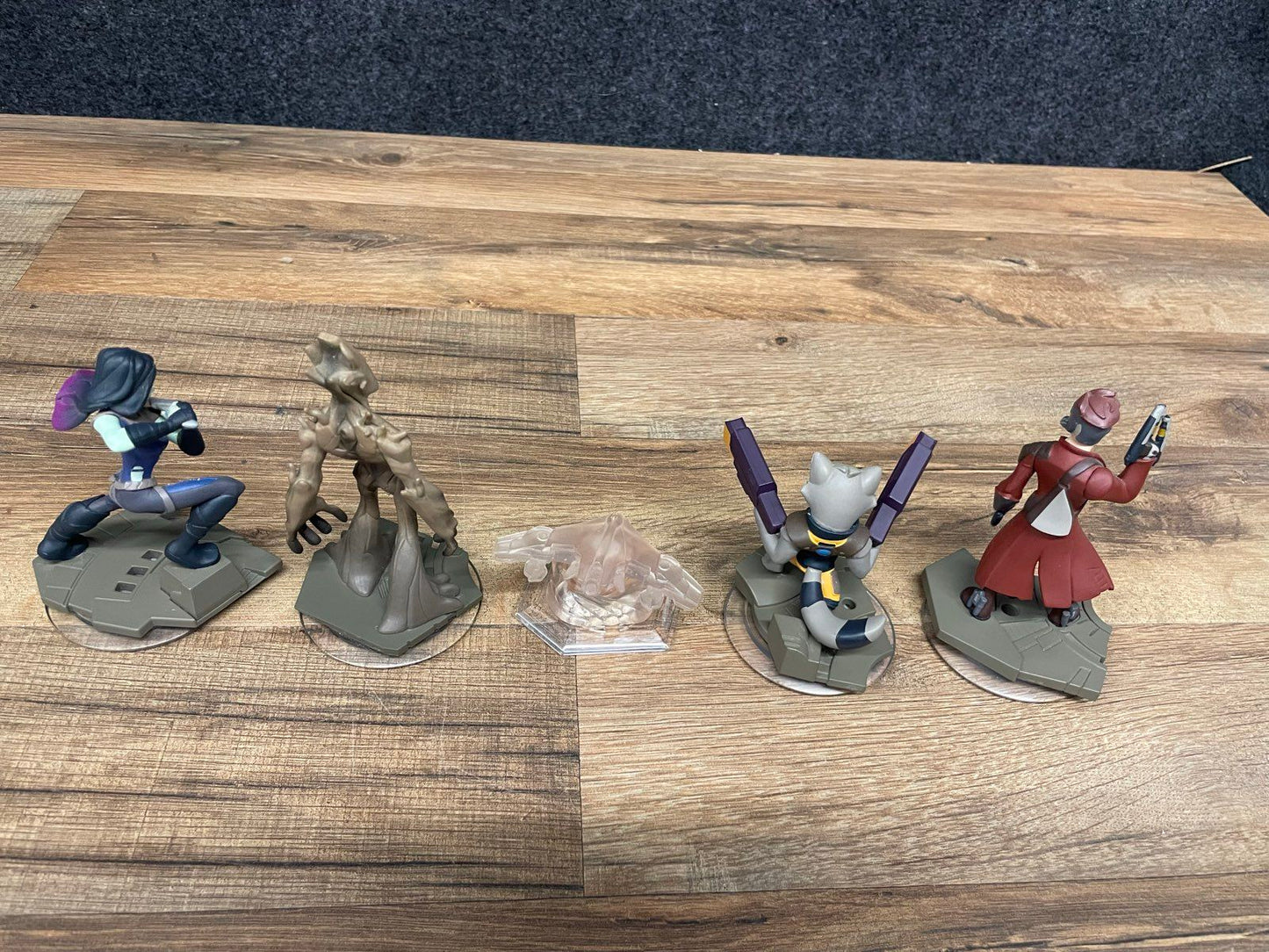 Disney Infinity 2.0 Marvel Guardians of the Galaxy Lot of 5 Figures Playset