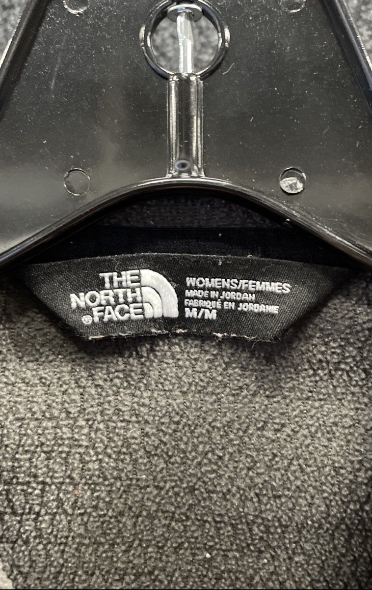 The North Face Women's Gray Canyonlands Full Zip Hooded Fleece Jacket Sz M