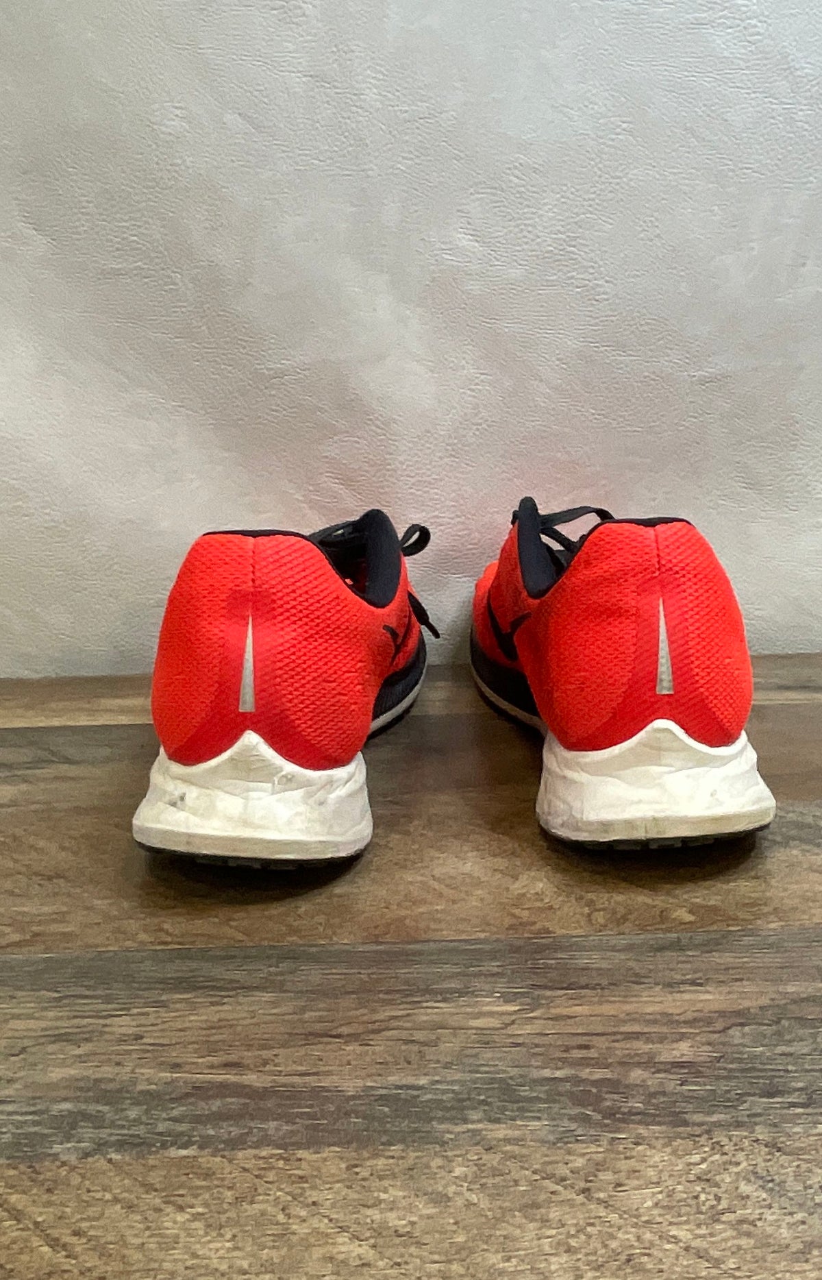 Nike Air Zoom Pegasus 34 University Red Black Running Shoes Size 11.5