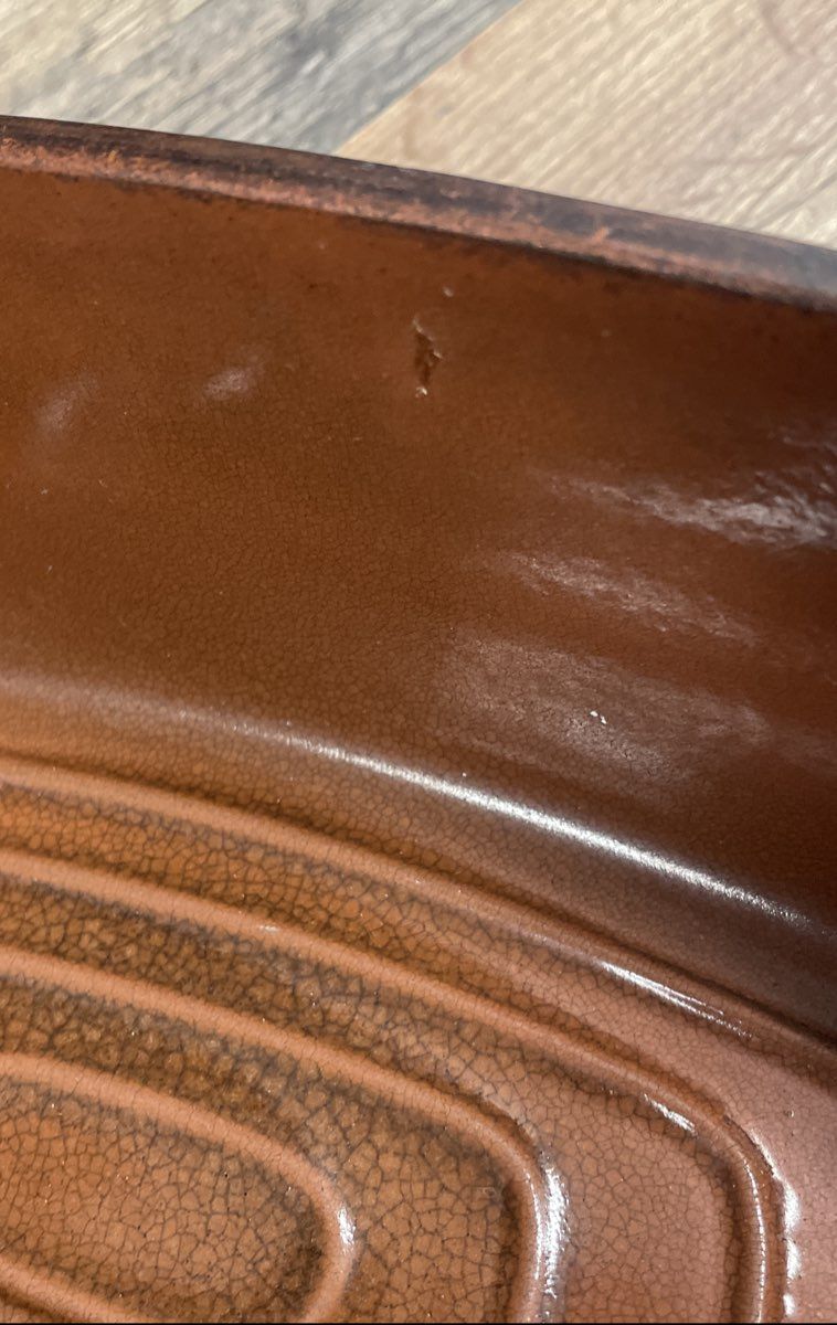 Vintage Littonware Romertopf Clay Simmer Pot