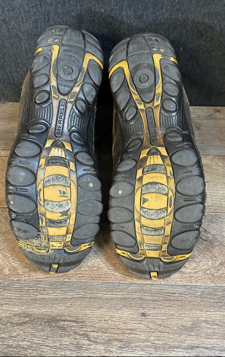 Merrell Moab Rover Waterproof Brown Hiking Shoes Men's Size 11.5W