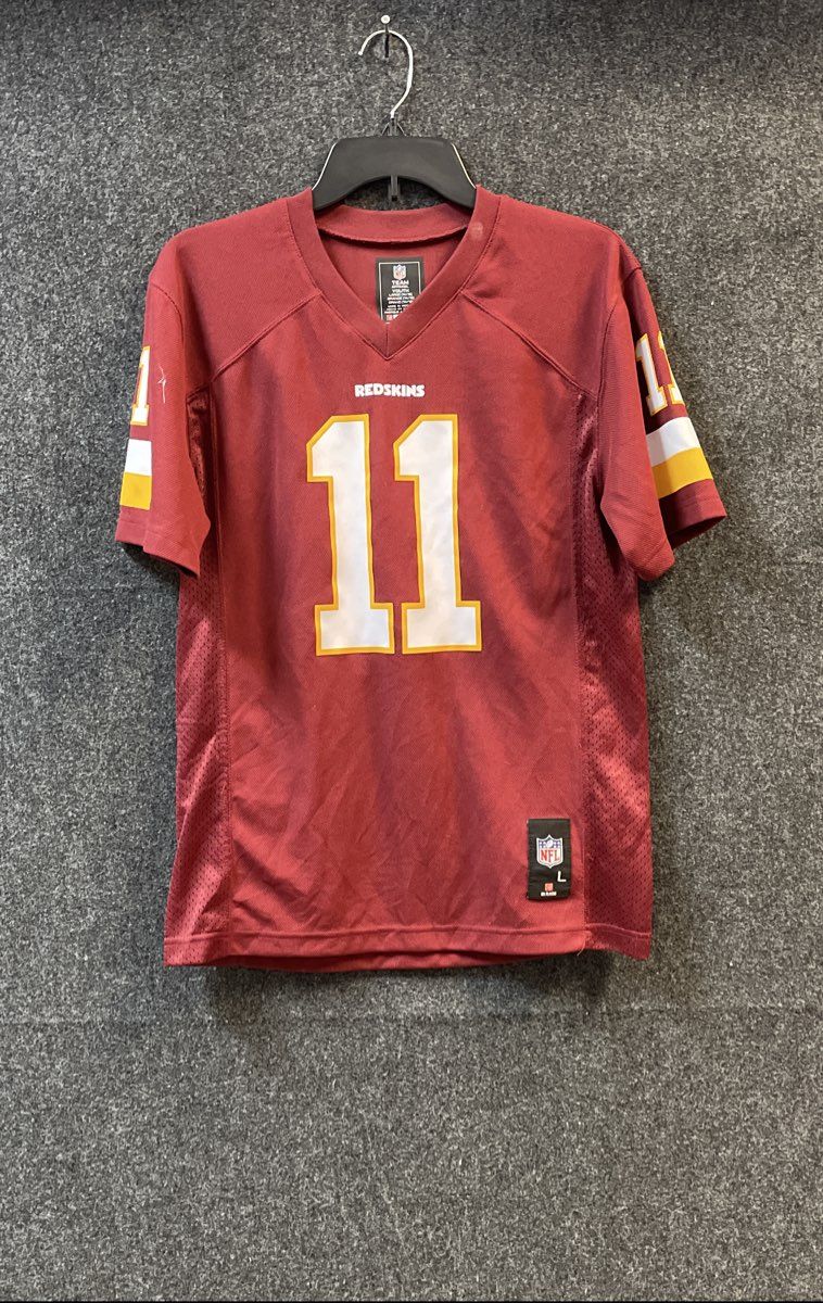 Washington Redskins Alex Smith #11 NFL Team Apparel Youth Large Jersey Burgundy