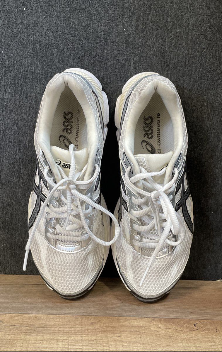Asics Gel-1130 White Pure Silver Running Shoes Men's Size 8