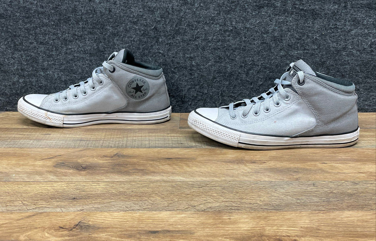 Converse Chuck Taylor All Star High Street Wolf Grey Mid Top Sz Men 9 Women 11