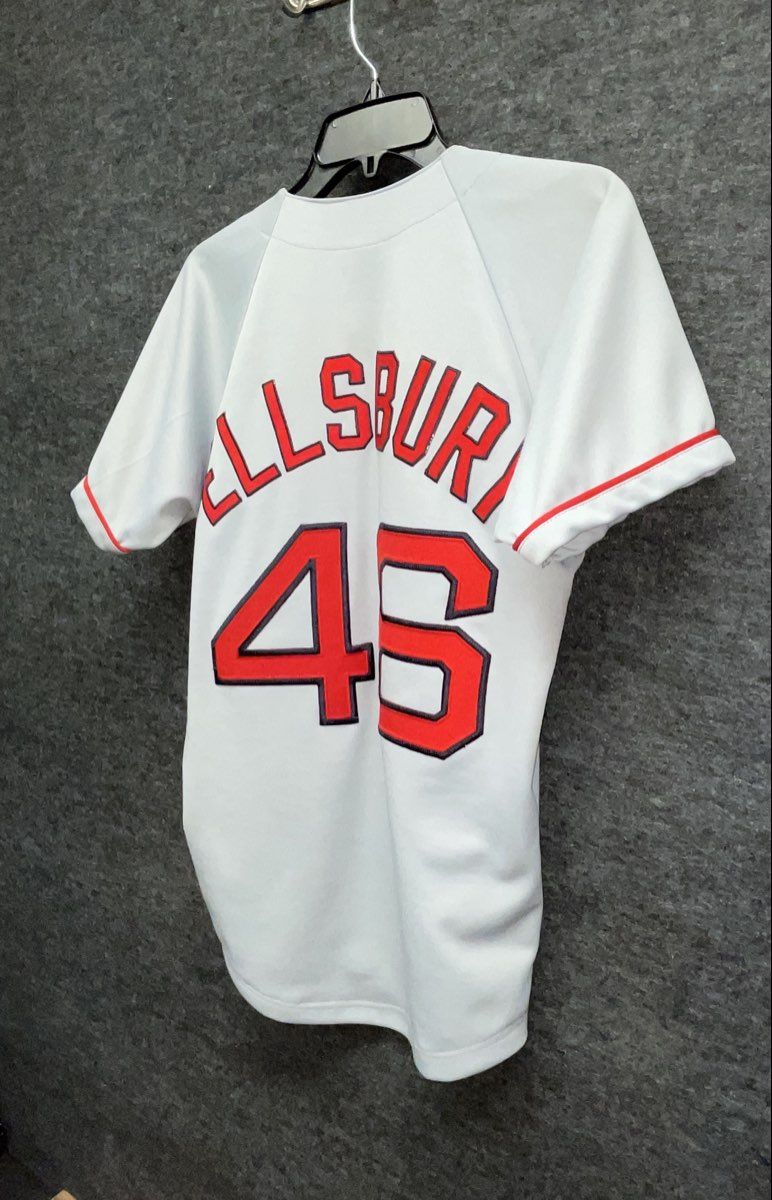 Majestic Men's Boston Red Sox Ellsbury #46 Authentic Jersey Gray L