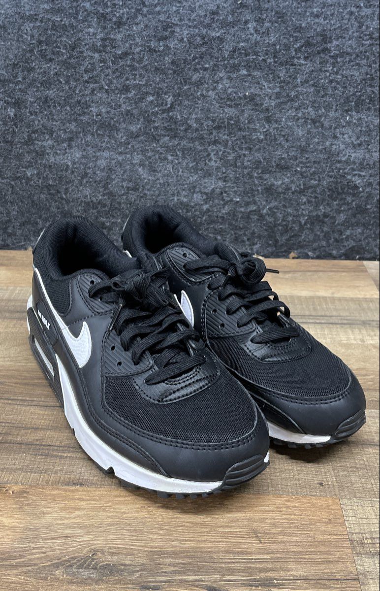 Nike Air Max 90 Black White Women's Sneakers Size 9.5