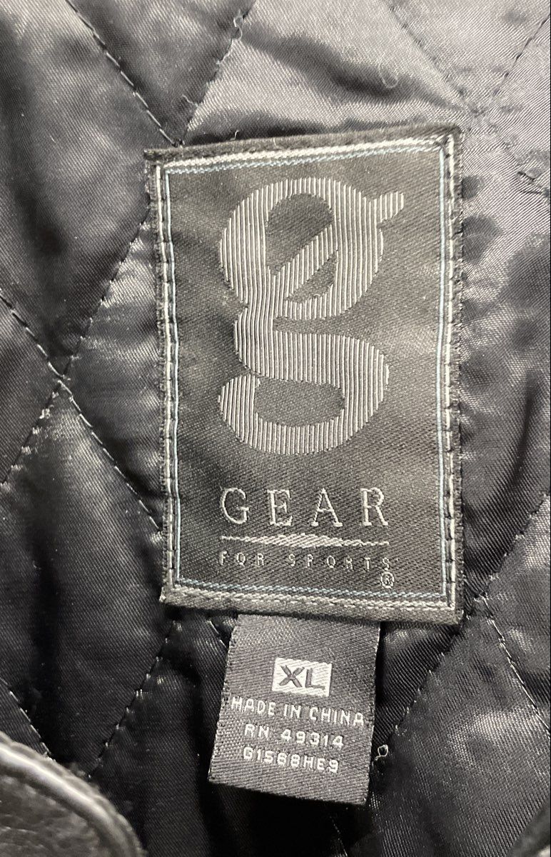 Vintage Y2K Gear For Sport Reese's Racing Bill Elliott 94 Leather Jacket XL