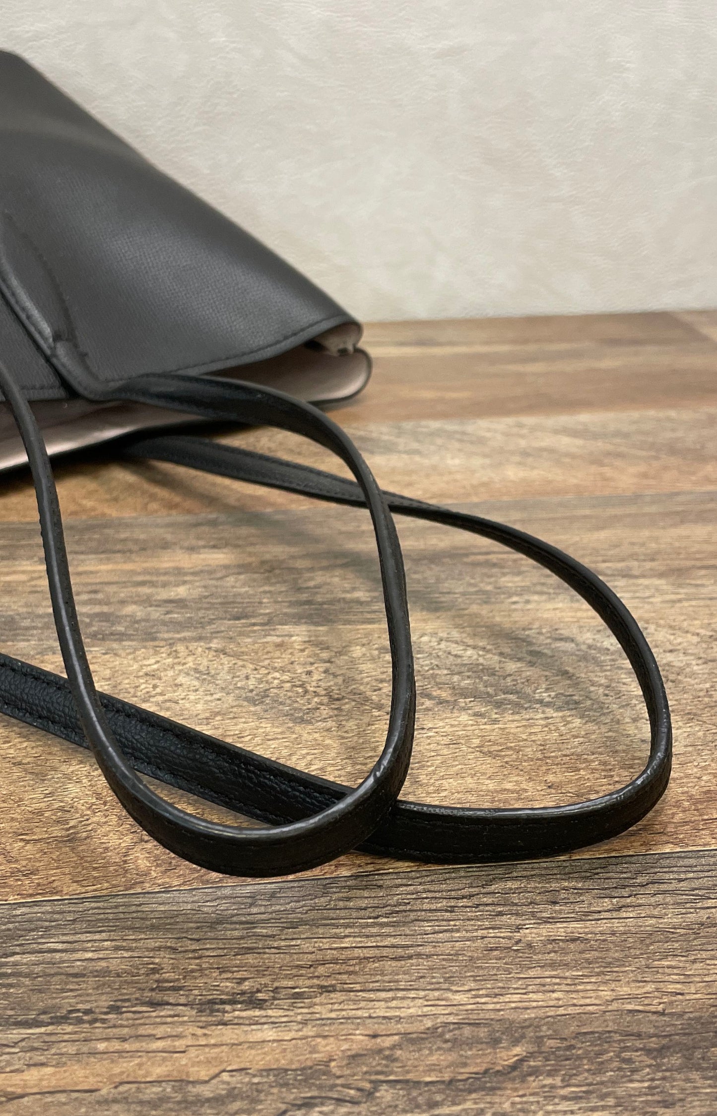 Kate Spade Black Leather Large Tote Bag Gold Hardware