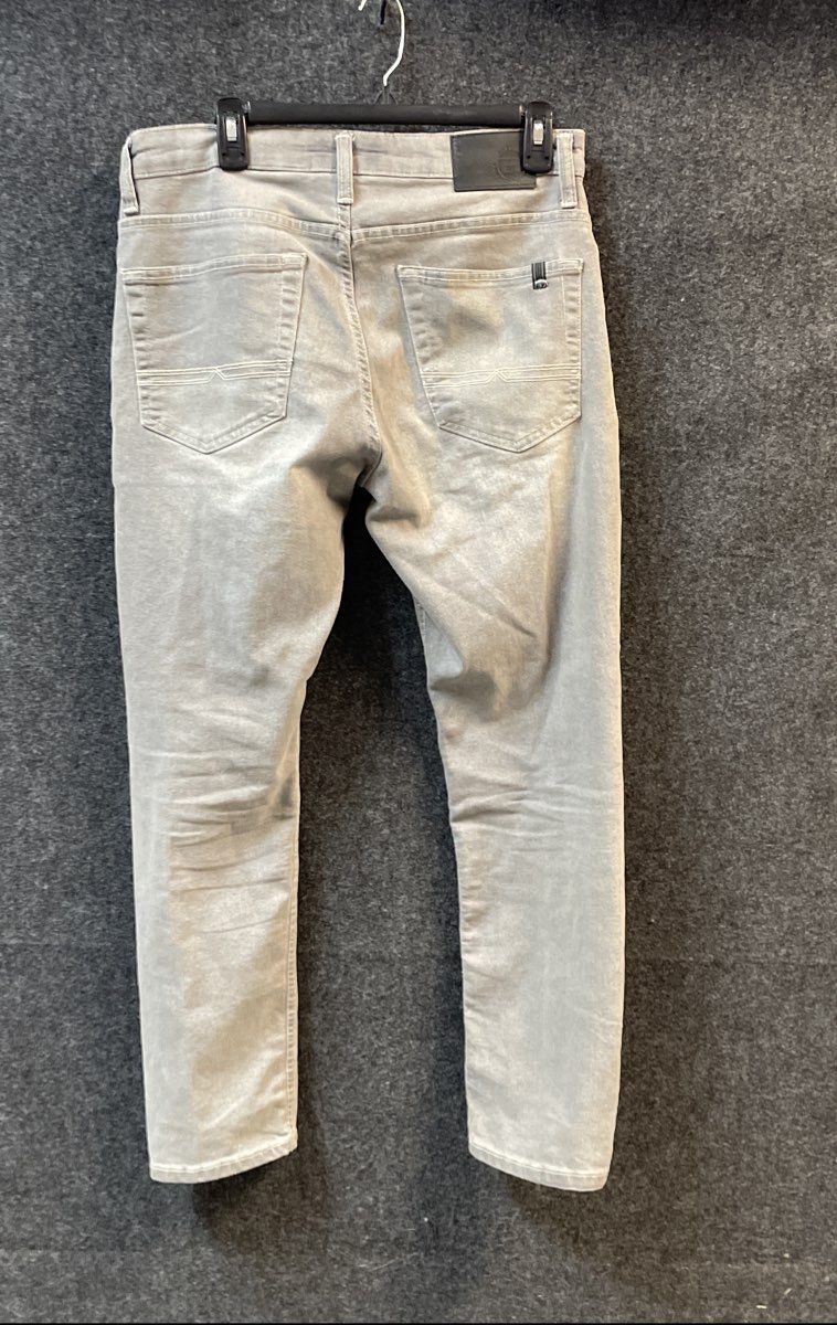 Buffalo David Bitton Men's Gray Ash-X Slim Fit Stretch Jeans Sz 32x30